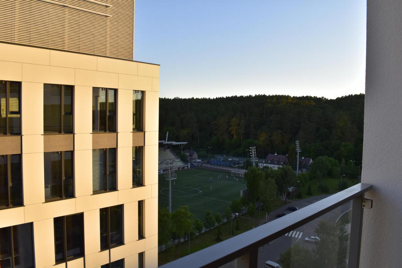 White Apartment Modern Tower Atal Gdynia Exterior foto
